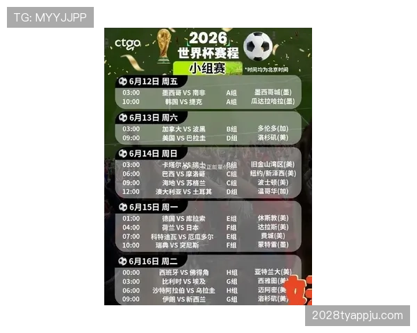 2026世界杯东道主赛程安排有特殊待遇吗